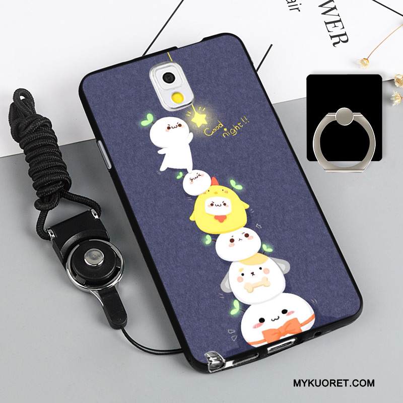 Kuori Samsung Galaxy Note 3 Suojaus 说 Murtumaton, Kotelo Samsung Galaxy Note 3 Pehmeä Neste Puhelimen Kuoret