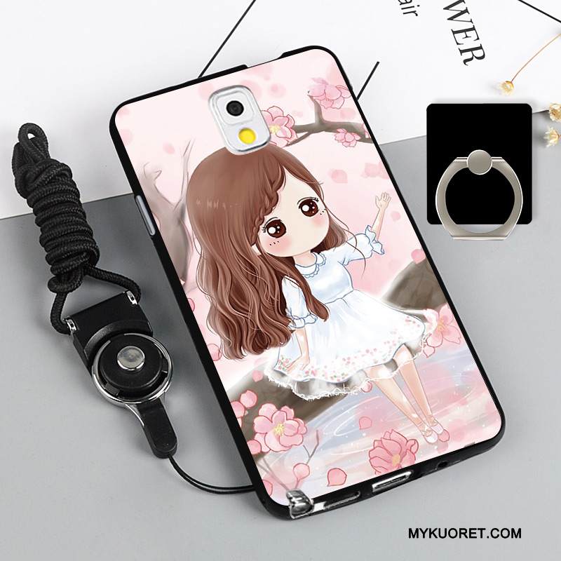 Kuori Samsung Galaxy Note 3 Suojaus 说 Murtumaton, Kotelo Samsung Galaxy Note 3 Pehmeä Neste Puhelimen Kuoret