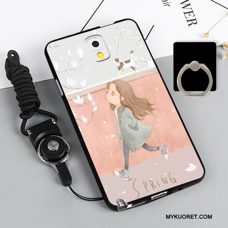 Kuori Samsung Galaxy Note 3 Suojaus 说 Murtumaton, Kotelo Samsung Galaxy Note 3 Pehmeä Neste Puhelimen Kuoret