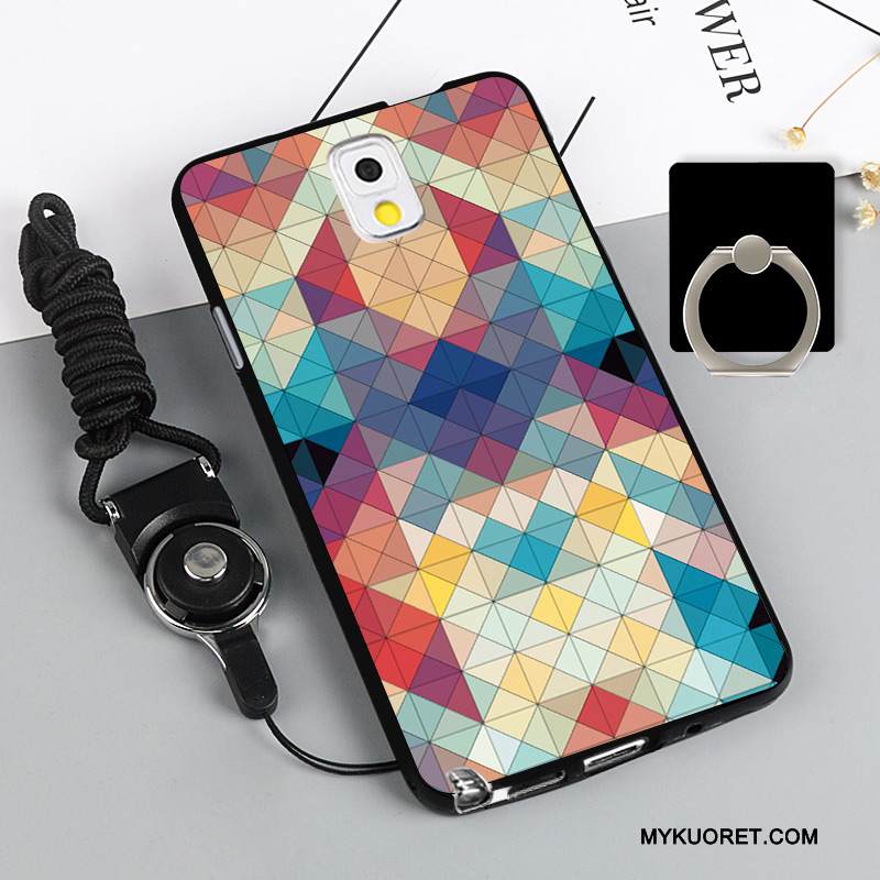 Kuori Samsung Galaxy Note 3 Suojaus 说 Murtumaton, Kotelo Samsung Galaxy Note 3 Pehmeä Neste Puhelimen Kuoret