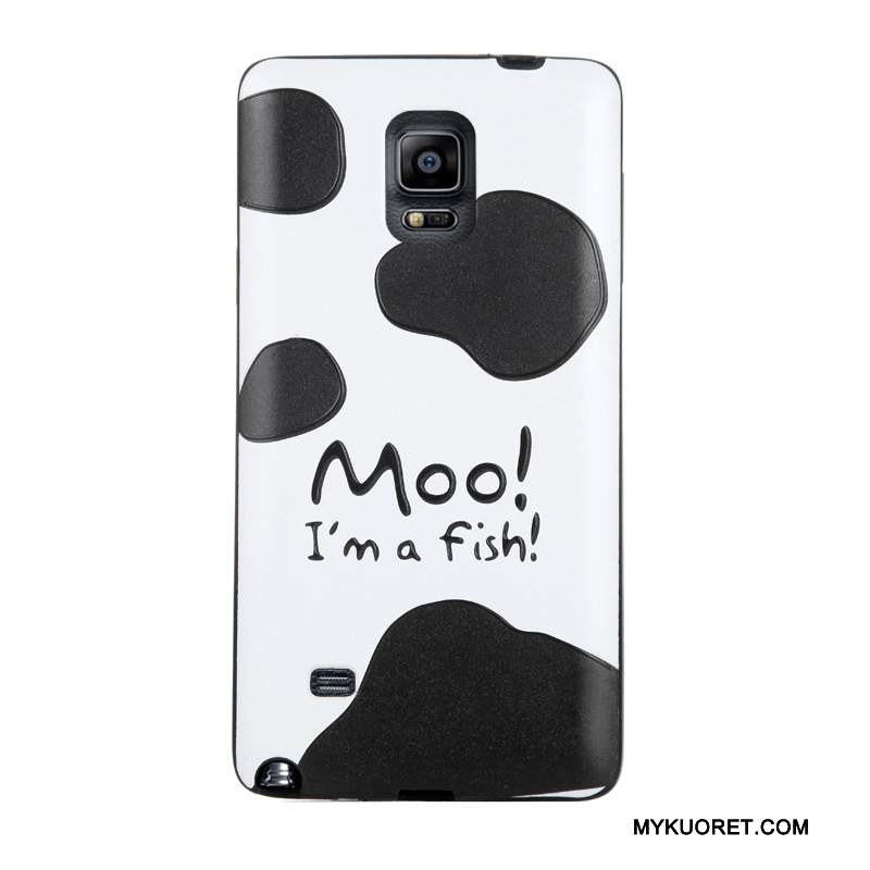 Kuori Samsung Galaxy Note 4 Kohokuviointi Puhelimen Kuoret Karkaisu, Kotelo Samsung Galaxy Note 4 Suojaus Kalvo Trendi