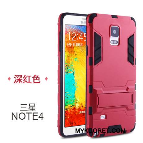 Kuori Samsung Galaxy Note 4 Laukut Kulta Yksinkertainen, Kotelo Samsung Galaxy Note 4 Silikoni Murtumaton Kova