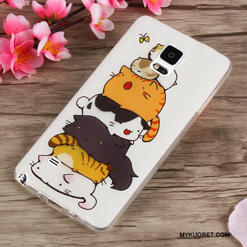 Kuori Samsung Galaxy Note 4 Luova Murtumaton Puhelimen Kuoret, Kotelo Samsung Galaxy Note 4 Suojaus Vihreä