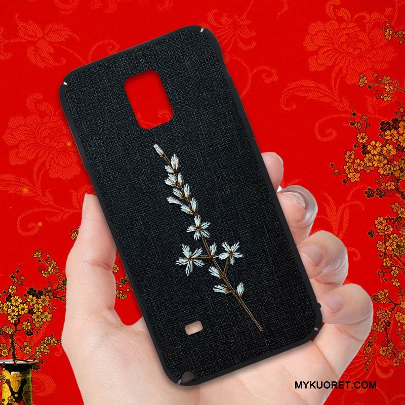 Kuori Samsung Galaxy Note 4 Luova Pesty Suede Murtumaton, Kotelo Samsung Galaxy Note 4 Laukut Puhelimen Kuoret Kova