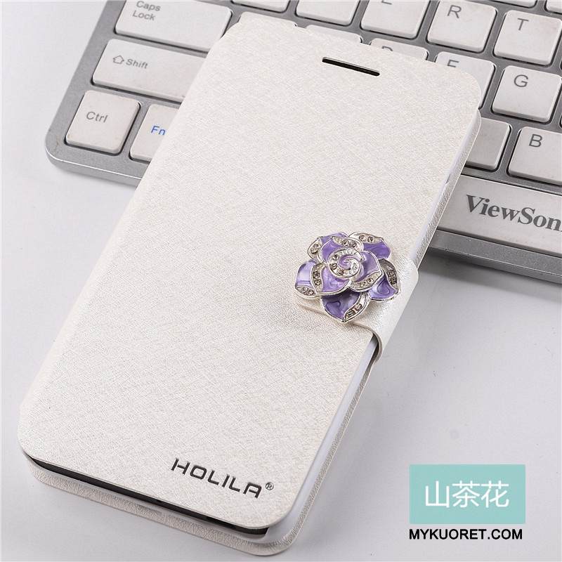 Kuori Samsung Galaxy Note 4 Nahka Valkoinen Puhelimen Kuoret, Kotelo Samsung Galaxy Note 4 Suojaus