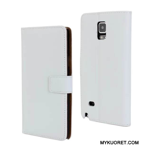 Kuori Samsung Galaxy Note 4 Nahka Violetti Persoonallisuus, Kotelo Samsung Galaxy Note 4 Tuki Puhelimen Kuoret