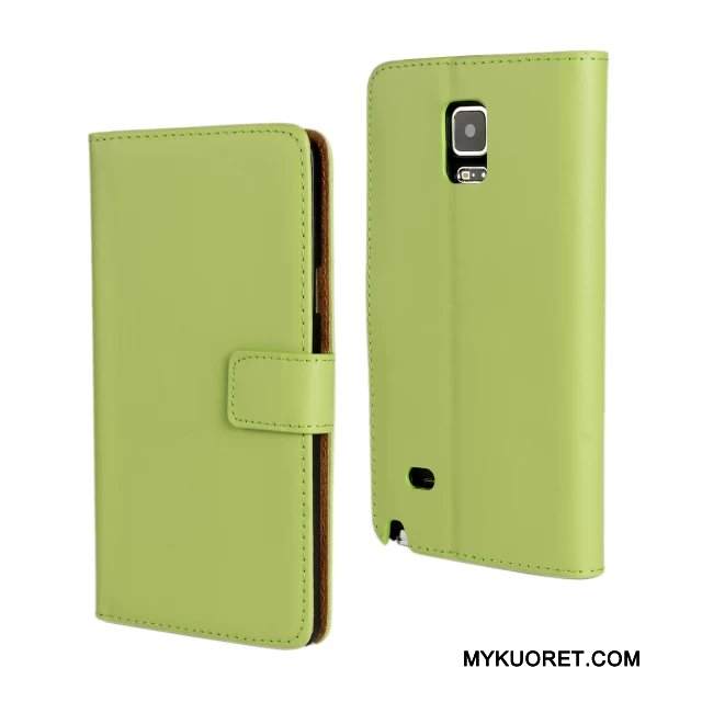 Kuori Samsung Galaxy Note 4 Nahka Violetti Persoonallisuus, Kotelo Samsung Galaxy Note 4 Tuki Puhelimen Kuoret