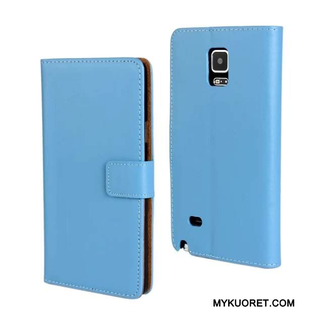 Kuori Samsung Galaxy Note 4 Nahka Violetti Persoonallisuus, Kotelo Samsung Galaxy Note 4 Tuki Puhelimen Kuoret