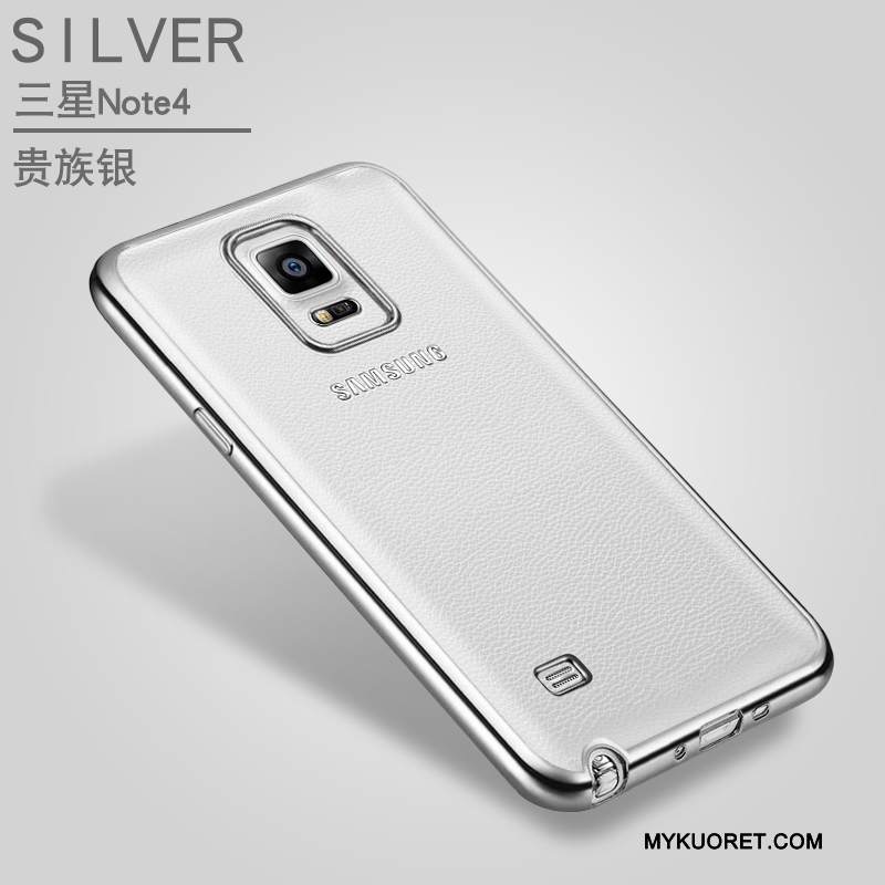 Kuori Samsung Galaxy Note 4 Pehmeä Neste Kulta Puhelimen Kuoret, Kotelo Samsung Galaxy Note 4 Silikoni Ohut Trendi