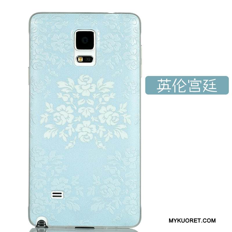 Kuori Samsung Galaxy Note 4 Sarjakuva Takakansi Ohut, Kotelo Samsung Galaxy Note 4 Suojaus Ultra Pesty Suede