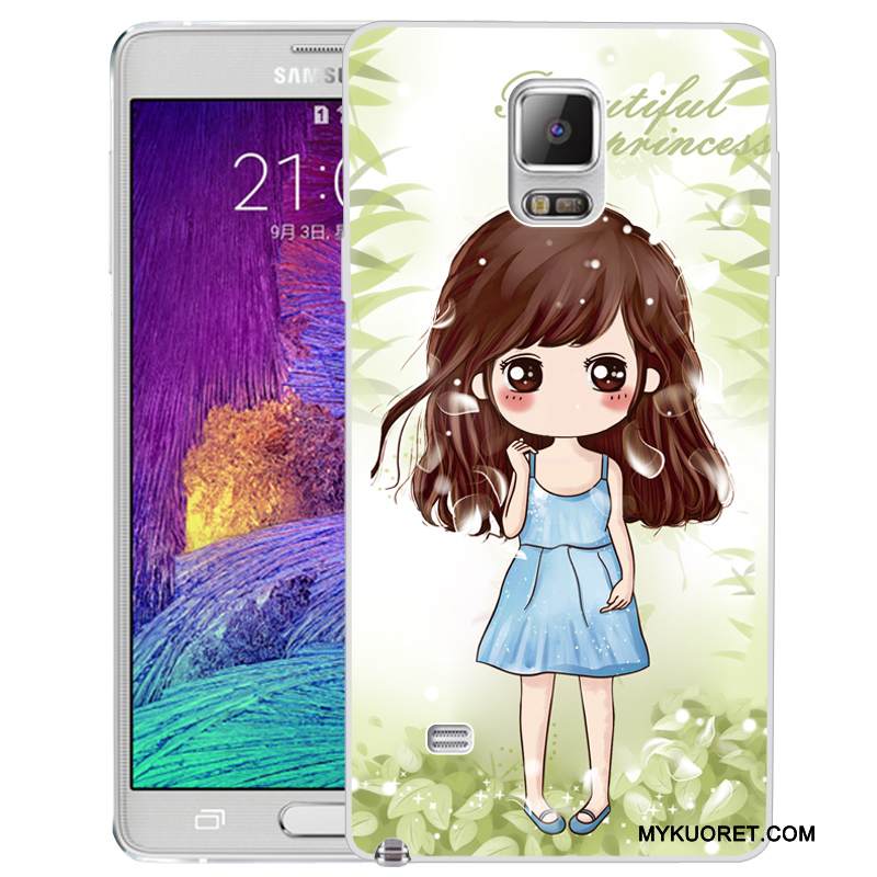 Kuori Samsung Galaxy Note 4 Silikoni Puhelimen Kuoret, Kotelo Samsung Galaxy Note 4 Maalaus