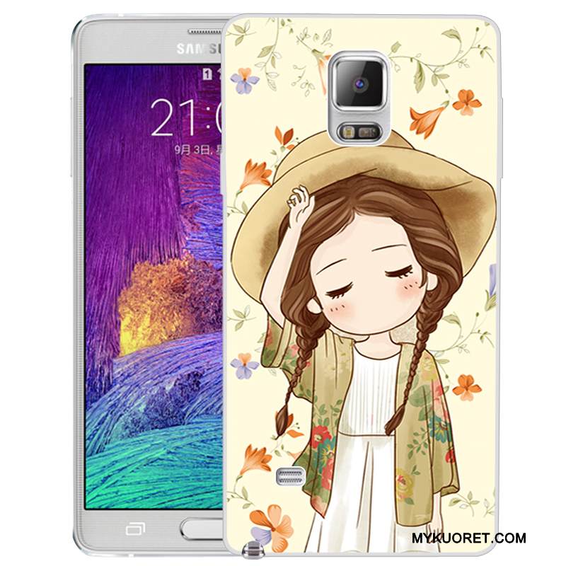 Kuori Samsung Galaxy Note 4 Silikoni Puhelimen Kuoret, Kotelo Samsung Galaxy Note 4 Maalaus