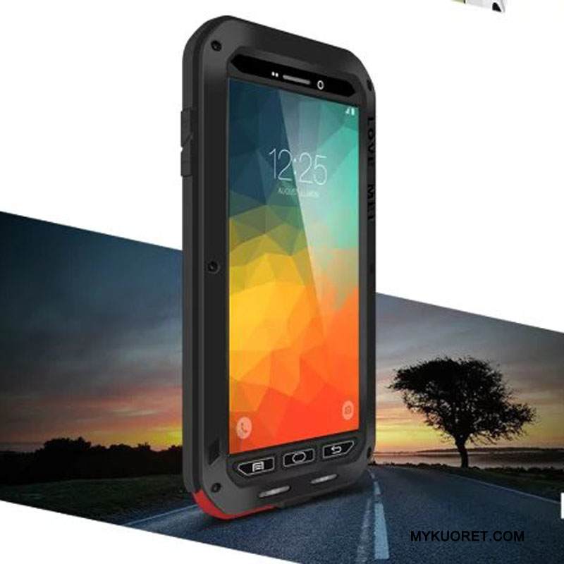 Kuori Samsung Galaxy Note 4 Suojaus Kehys Hopea, Kotelo Samsung Galaxy Note 4 Metalli Puhelimen Kuoret Kolme Puolustusta