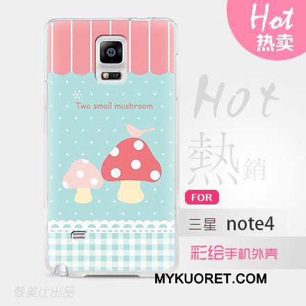 Kuori Samsung Galaxy Note 4 Suojaus Puhelimen Kuoret Vihreä, Kotelo Samsung Galaxy Note 4