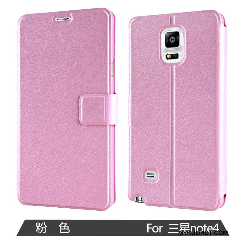 Kuori Samsung Galaxy Note 4 Suojaus Puhelimen Kuoret Violetti, Kotelo Samsung Galaxy Note 4 Nahka Avaa Ikkuna