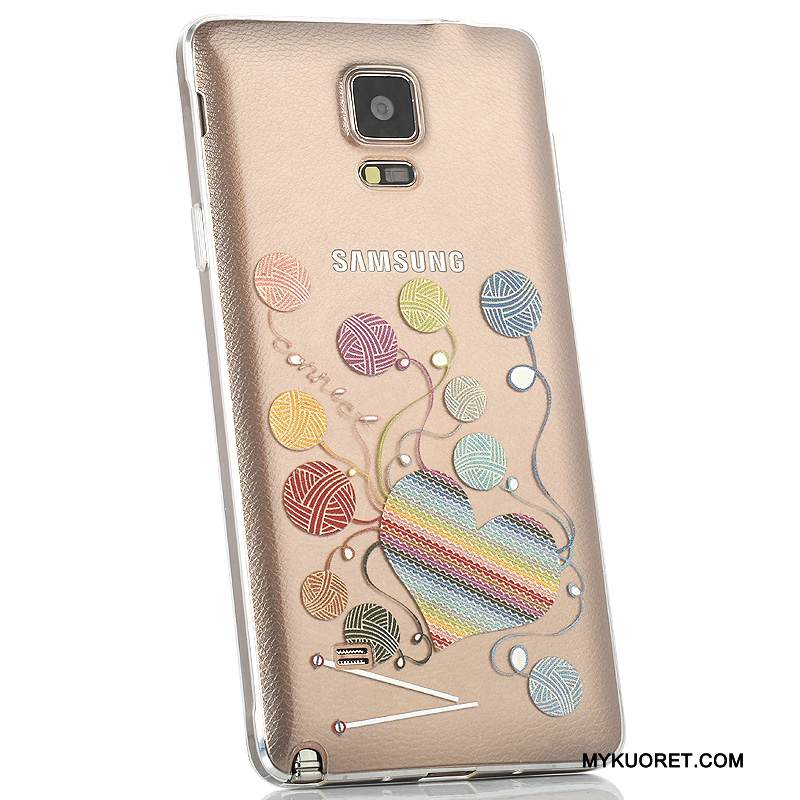 Kuori Samsung Galaxy Note 4 Suojaus Takakansi Ohut, Kotelo Samsung Galaxy Note 4 Monivärinen Ultra Murtumaton