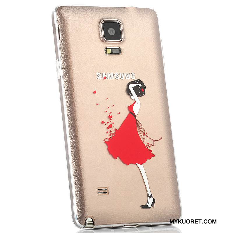 Kuori Samsung Galaxy Note 4 Suojaus Takakansi Ohut, Kotelo Samsung Galaxy Note 4 Monivärinen Ultra Murtumaton