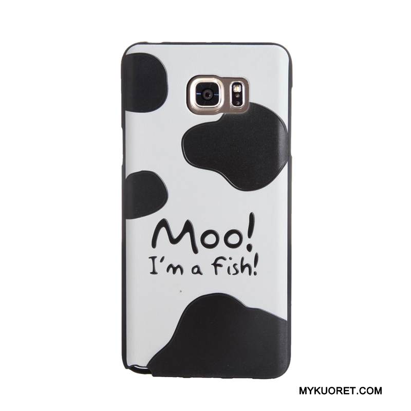 Kuori Samsung Galaxy Note 5 Kohokuviointi Karkaisu Sininen, Kotelo Samsung Galaxy Note 5 Pehmeä Neste Puhelimen Kuoret Kalvo