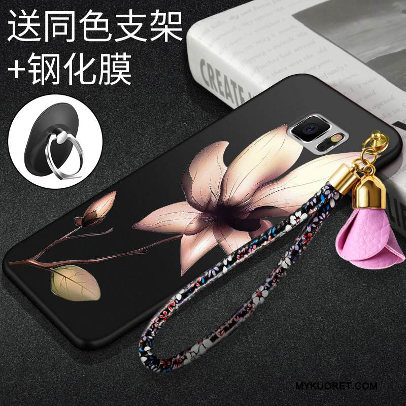 Kuori Samsung Galaxy Note 5 Laukut Pesty Suede Ultra, Kotelo Samsung Galaxy Note 5 Suojaus Murtumaton Punainen