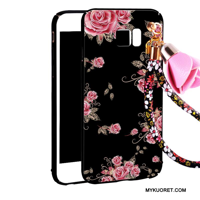 Kuori Samsung Galaxy Note 5 Laukut Puhelimen Kuoret Pesty Suede, Kotelo Samsung Galaxy Note 5 Suojaus Punainen Murtumaton