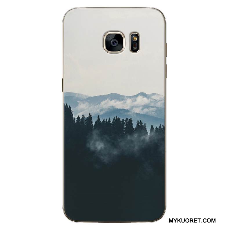 Kuori Samsung Galaxy Note 5 Laukut Vaaleansininen Muokata, Kotelo Samsung Galaxy Note 5 Pehmeä Neste Yksinkertainen Murtumaton