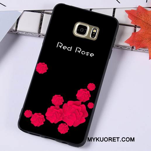 Kuori Samsung Galaxy Note 5 Luova Murtumaton Persoonallisuus, Kotelo Samsung Galaxy Note 5 Laukut Trendi Musta