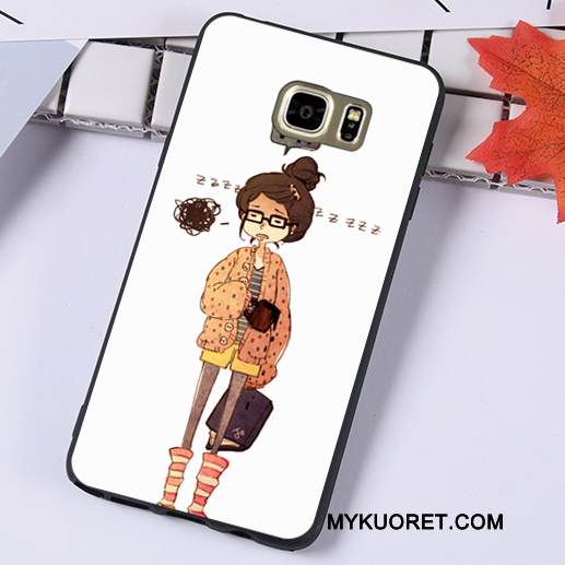 Kuori Samsung Galaxy Note 5 Luova Murtumaton Persoonallisuus, Kotelo Samsung Galaxy Note 5 Laukut Trendi Musta