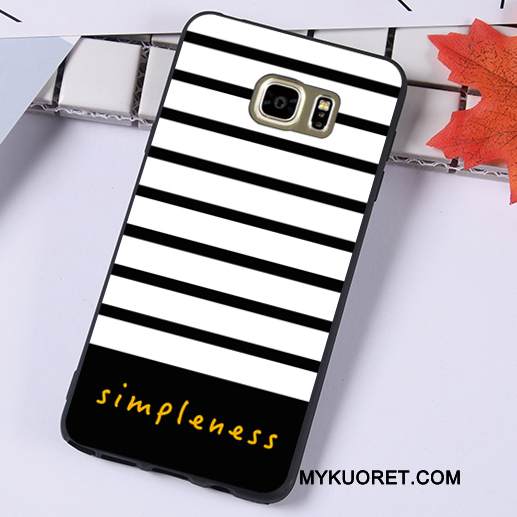 Kuori Samsung Galaxy Note 5 Luova Murtumaton Persoonallisuus, Kotelo Samsung Galaxy Note 5 Laukut Trendi Musta