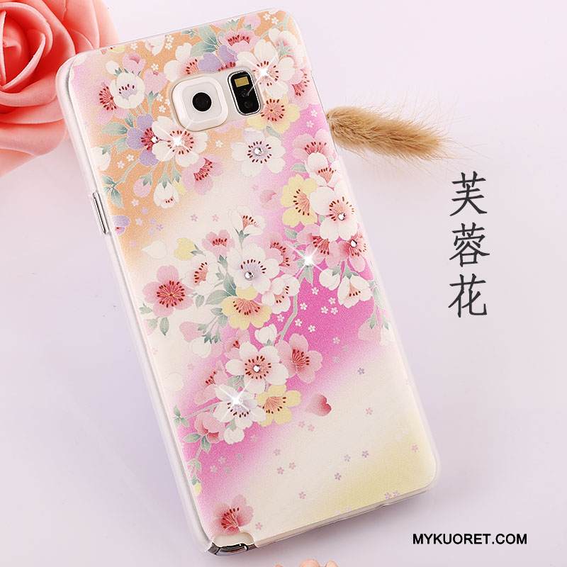 Kuori Samsung Galaxy Note 5 Maalaus Pesty Suede Sininen, Kotelo Samsung Galaxy Note 5 Suojaus Ohut Puhelimen Kuoret