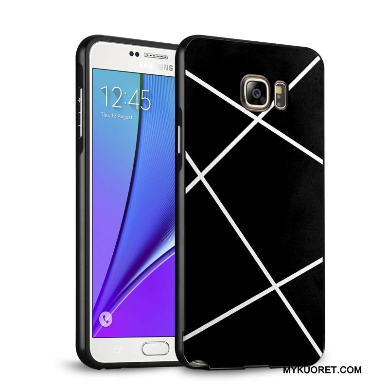 Kuori Samsung Galaxy Note 5 Metalli Kehys Puhelimen Kuoret, Kotelo Samsung Galaxy Note 5 Suojaus Murtumaton Kulta