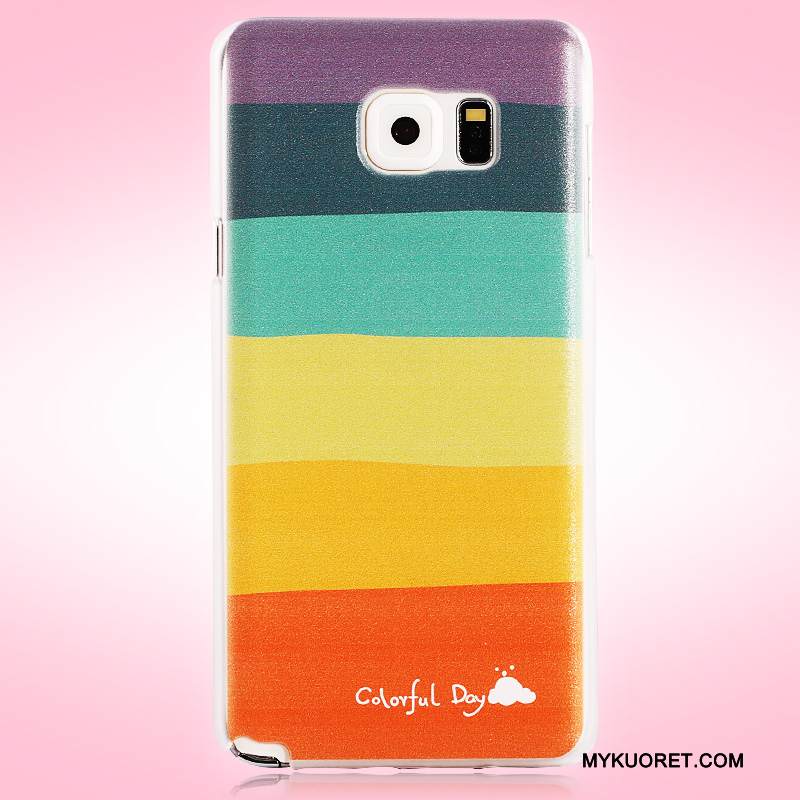 Kuori Samsung Galaxy Note 5 Monivärinen Kova Puhelimen Kuoret, Kotelo Samsung Galaxy Note 5 Maalaus