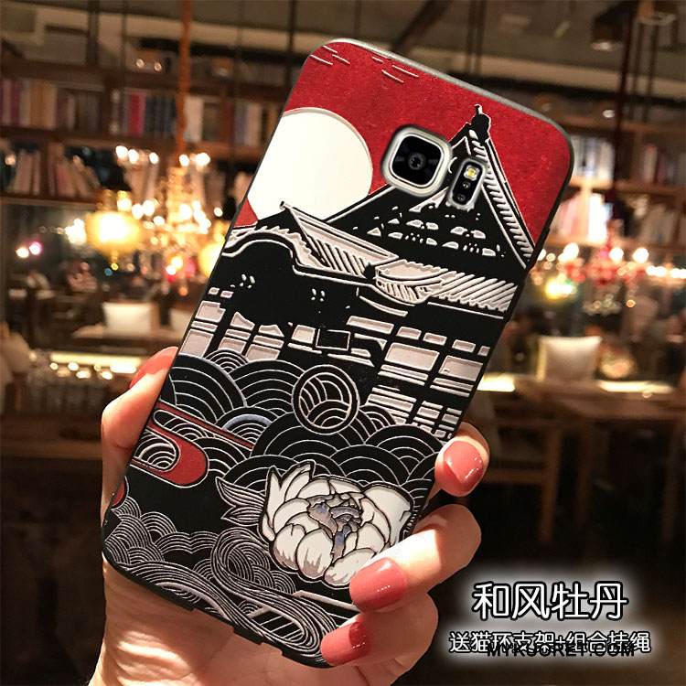 Kuori Samsung Galaxy Note 5 Monivärinen Persoonallisuus Tuuli, Kotelo Samsung Galaxy Note 5 Silikoni Ripustettavat Koristeet Puhelimen Kuoret