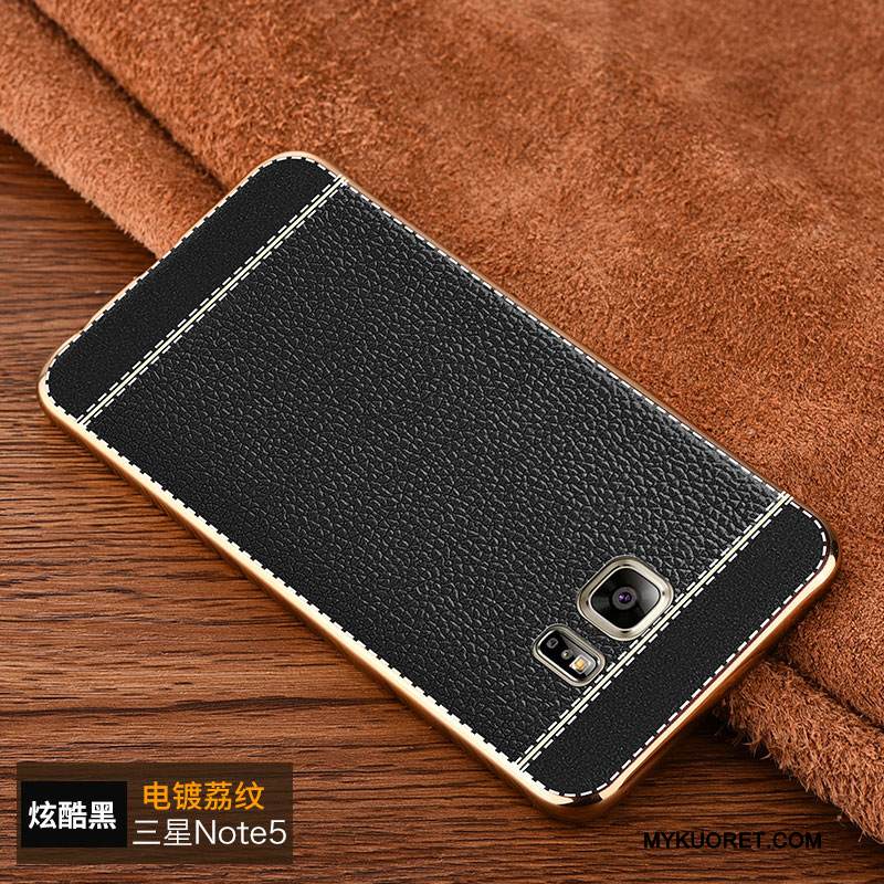 Kuori Samsung Galaxy Note 5 Monivärinen Puhelimen Kuoret Trendi, Kotelo Samsung Galaxy Note 5 Suojaus Murtumaton Kukkakuvio