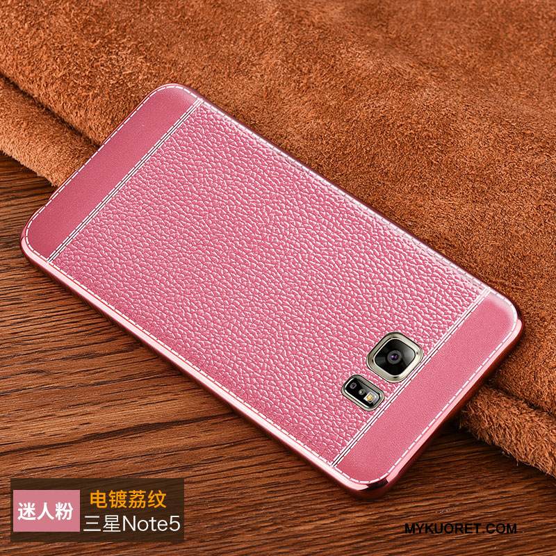 Kuori Samsung Galaxy Note 5 Monivärinen Puhelimen Kuoret Trendi, Kotelo Samsung Galaxy Note 5 Suojaus Murtumaton Kukkakuvio