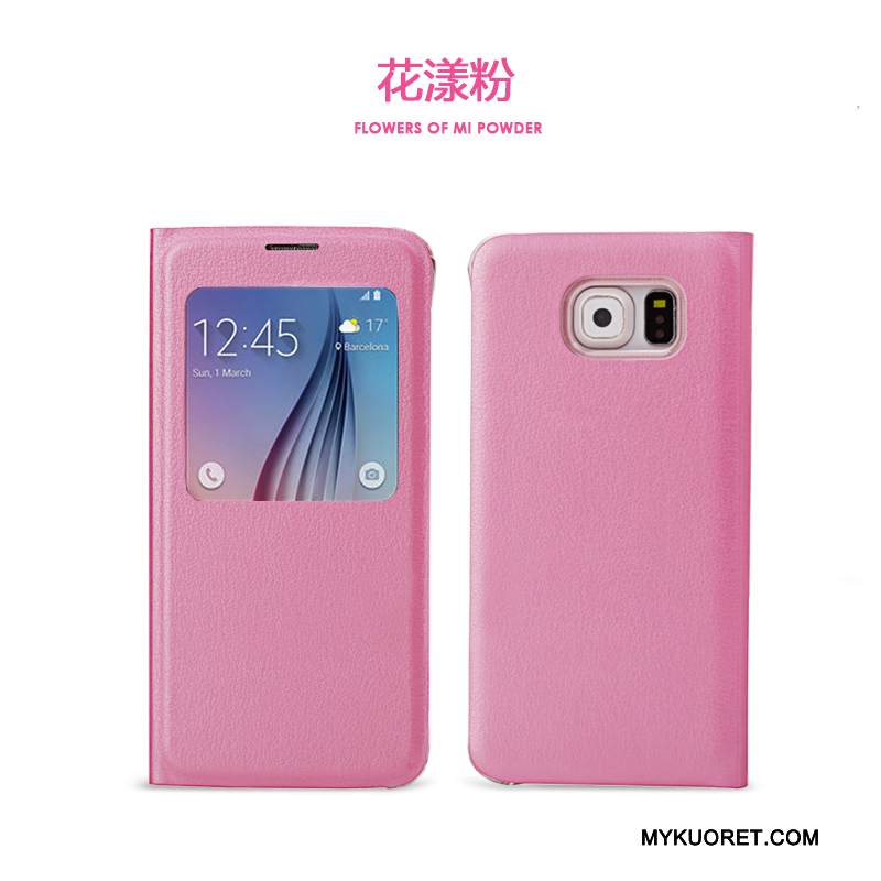 Kuori Samsung Galaxy Note 5 Nahka Vaalean Horrostila, Kotelo Samsung Galaxy Note 5 Kuoret Murtumaton Puhelimen Kuoret