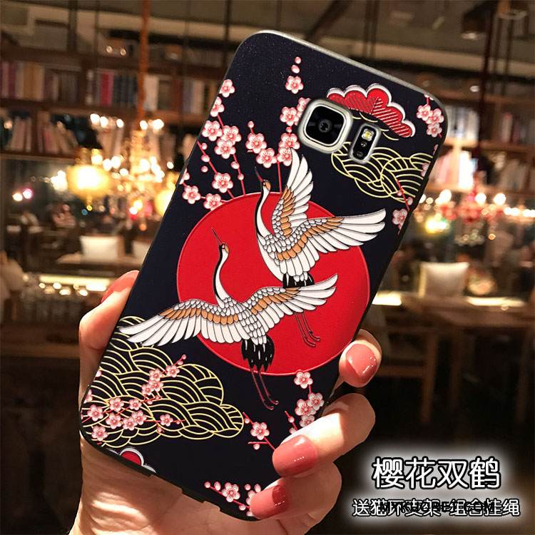 Kuori Samsung Galaxy Note 5 Pehmeä Neste Puhelimen Kuoret Persoonallisuus, Kotelo Samsung Galaxy Note 5 Silikoni Punainen