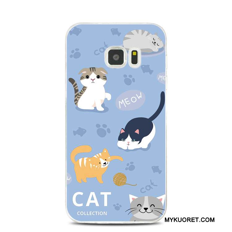 Kuori Samsung Galaxy Note 5 Pehmeä Neste Puhelimen Kuoret Rengas, Kotelo Samsung Galaxy Note 5 Tuki Vaaleansininen