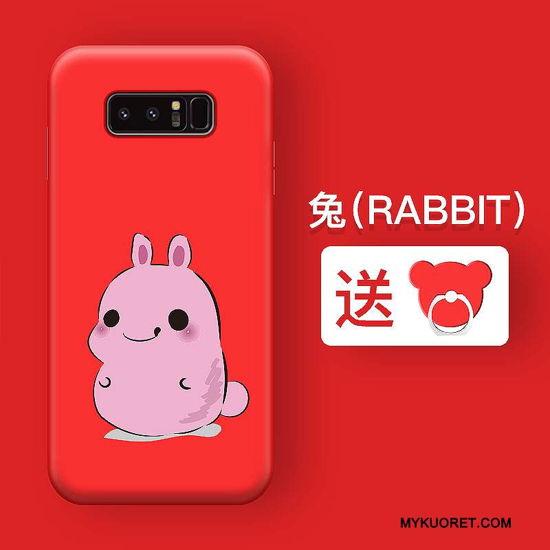 Kuori Samsung Galaxy Note 5 Pehmeä Neste Punainen Puhelimen Kuoret, Kotelo Samsung Galaxy Note 5 Silikoni Persoonallisuus Trendi