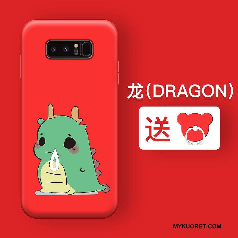 Kuori Samsung Galaxy Note 5 Pehmeä Neste Punainen Puhelimen Kuoret, Kotelo Samsung Galaxy Note 5 Silikoni Persoonallisuus Trendi