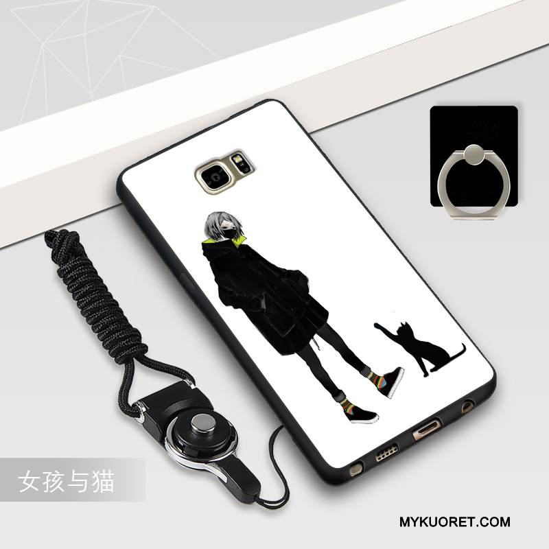 Kuori Samsung Galaxy Note 5 Pehmeä Neste Valkoinen Puhelimen Kuoret, Kotelo Samsung Galaxy Note 5 Silikoni