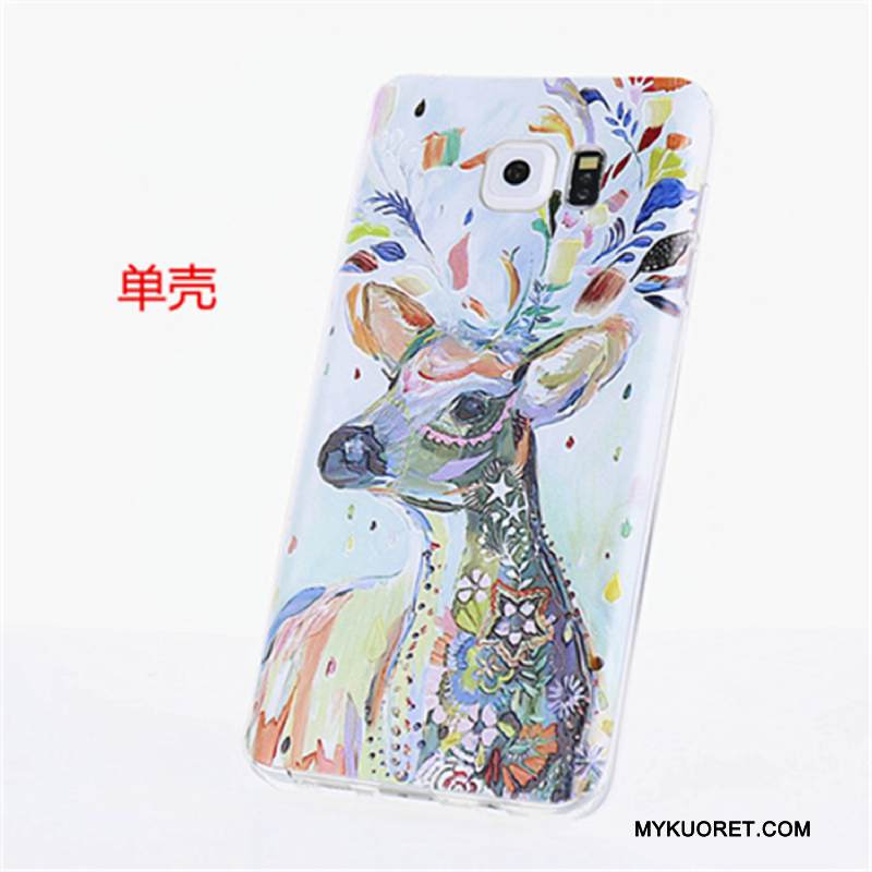 Kuori Samsung Galaxy Note 5 Silikoni Murtumaton Jauhe, Kotelo Samsung Galaxy Note 5 Kohokuviointi Rengas Puhelimen Kuoret