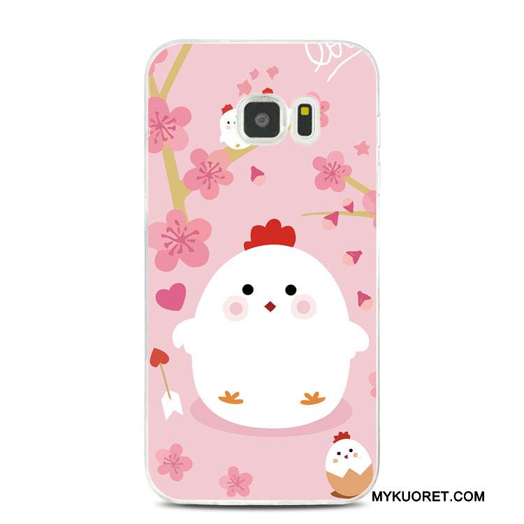 Kuori Samsung Galaxy Note 5 Silikoni Puhelimen Kuoret Kana, Kotelo Samsung Galaxy Note 5 Laukut Keltainen