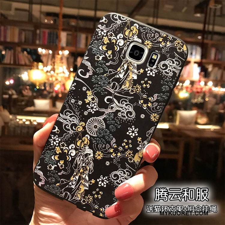 Kuori Samsung Galaxy Note 5 Silikoni Puhelimen Kuoret Tuuli, Kotelo Samsung Galaxy Note 5 Sininen Trendi