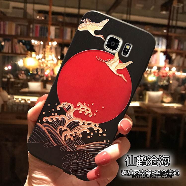 Kuori Samsung Galaxy Note 5 Silikoni Sininen Tuuli, Kotelo Samsung Galaxy Note 5 Ripustettavat Koristeet Puhelimen Kuoret