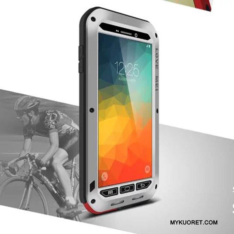 Kuori Samsung Galaxy Note 5 Suojaus Puhelimen Kuoret Kehys, Kotelo Samsung Galaxy Note 5 Laukut Sininen Murtumaton