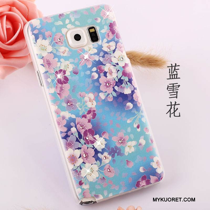 Kuori Samsung Galaxy Note 5 Suojaus Puhelimen Kuoret Sininen, Kotelo Samsung Galaxy Note 5 Kova