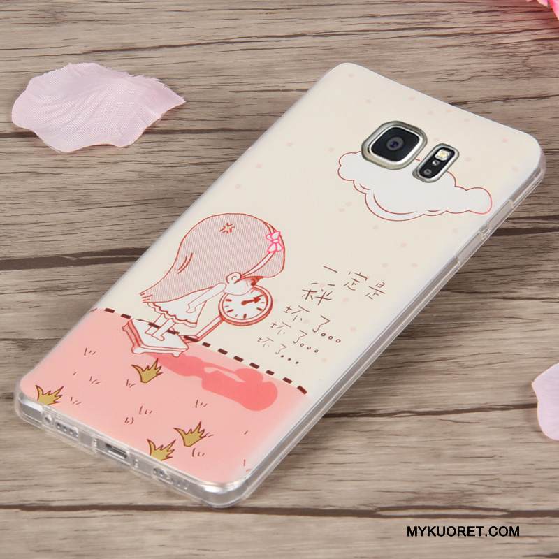 Kuori Samsung Galaxy Note 5 Suojaus Ultra Murtumaton, Kotelo Samsung Galaxy Note 5 Kohokuviointi Uusi Ohut