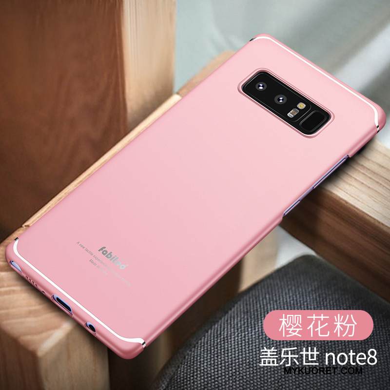 Kuori Samsung Galaxy Note 8 Laukut Kova Puhelimen Kuoret, Kotelo Samsung Galaxy Note 8 Suojaus Sininen Murtumaton