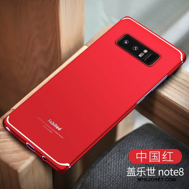 Kuori Samsung Galaxy Note 8 Laukut Kova Puhelimen Kuoret, Kotelo Samsung Galaxy Note 8 Suojaus Sininen Murtumaton