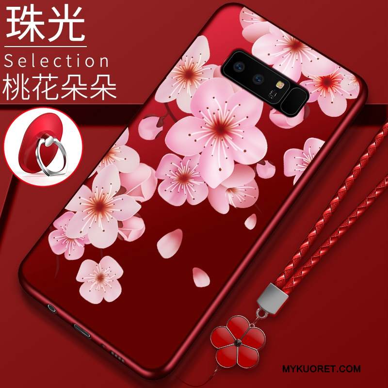 Kuori Samsung Galaxy Note 8 Laukut Murtumaton Pesty Suede, Kotelo Samsung Galaxy Note 8 Suojaus Persoonallisuus Uusi